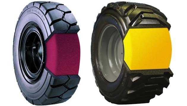 ace ventura foam filled tyre service